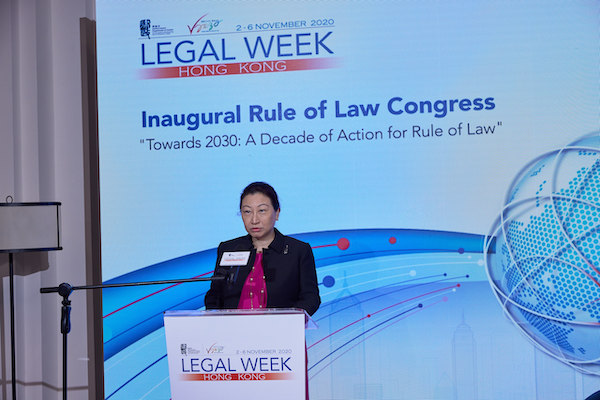 Hong Kong Legal Week 2020 - Inaugural Rule of Law Congress