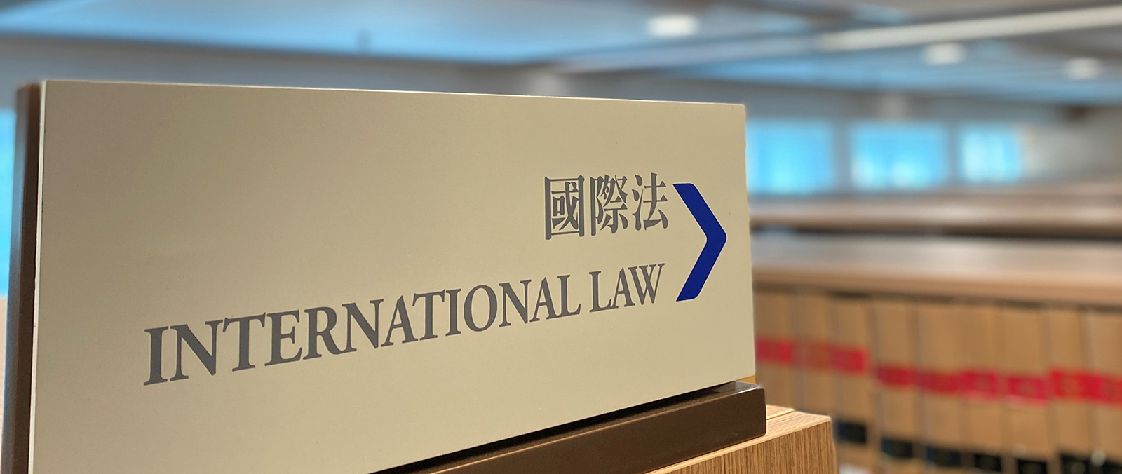 an index is showing international law
